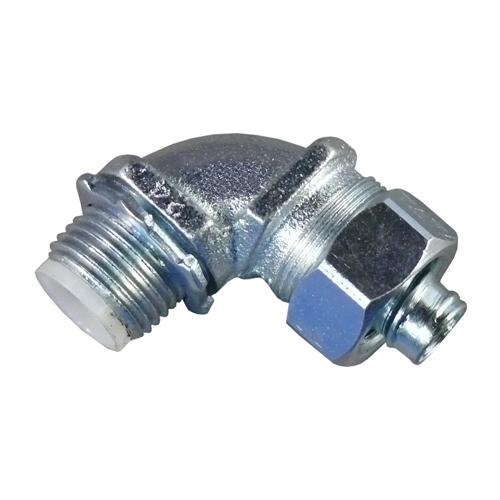 Insulated Liquid-Tight Connectors for Flexible Metal Conduit - 90 Deg - 1-1/2 in